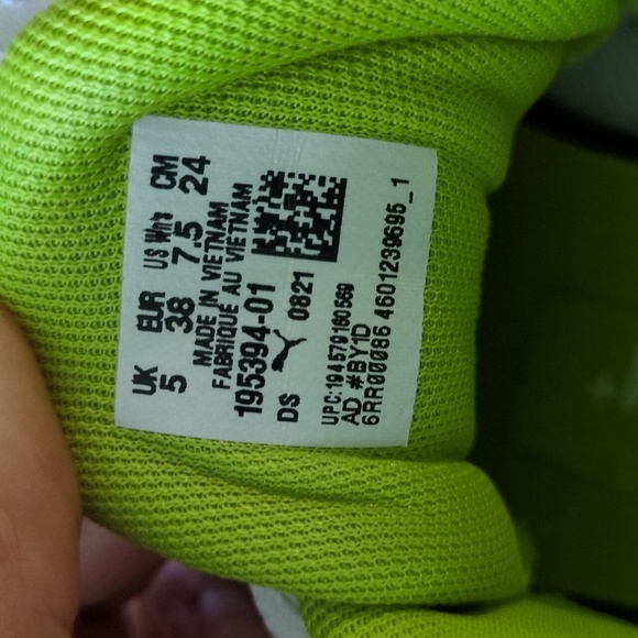 Women’s Puma Axelion Bright Cross Trainers sz 7.5 - Picture 6 of 7